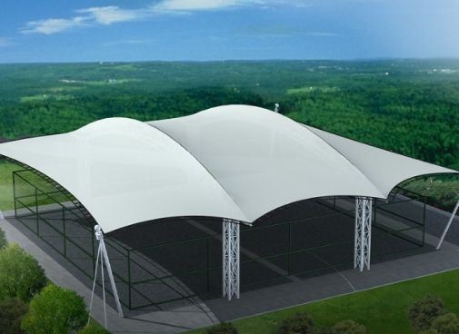 如何對膜結構車棚做好防銹措施呢?