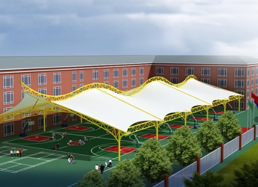 膜結構工程施工前的準備工作！